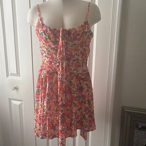 Princess Polly Pink Floral Mini Dress